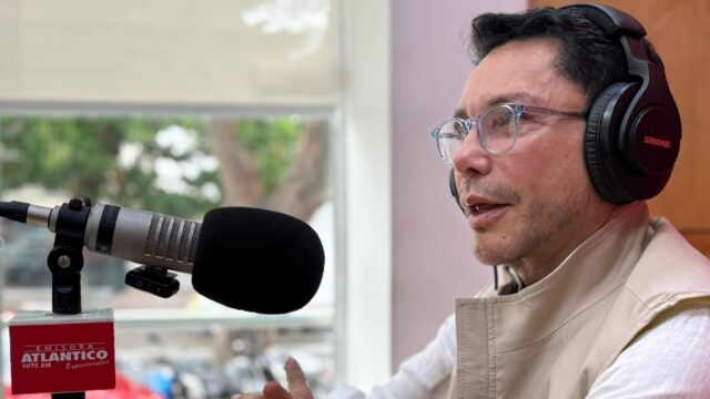 Carlos Caicedo en entrevista con Emisora Atlántico