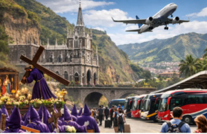 Semana Santa en Colombia: entre la fe, la movilidad y un país que sigue enfrentando sus propias tensiones Avión, buses, personas, paisaje