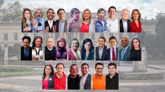 fotos de las fórmulas presidenciales