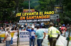 Se levanta paro en Santander por avalúos catastrales tras acuerdo con el Gobierno